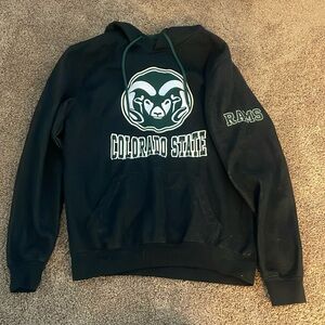 Colorado State Hoodie- Dark Gray
